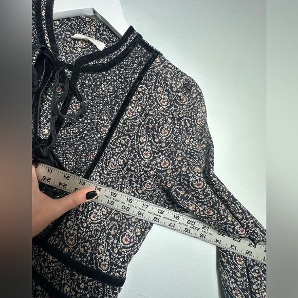 Doen Elix Black Prairie Paisley Dress in Small - Picture 14 of 16